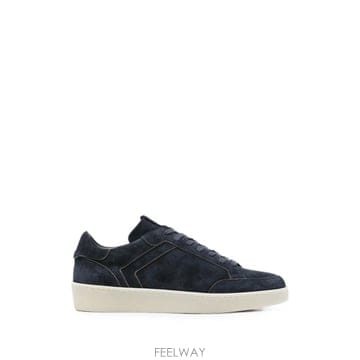 26 FW Canali 패널 레이스업 스웨이드 스니커즈 491227RB01348 TP455604594