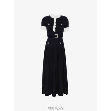 Self Portrait 26 FW ������Ʈ����Ʈ �÷η� ��� ��Ʈ �̵� �巹�� AW26101MCN TP45636342626 FW ������Ʈ����Ʈ �÷η� ��� ��Ʈ �̵� �巹�� AW26