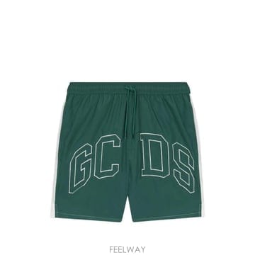 26 FW GCDS 로고 프린트 드로스트링 스윔 쇼츠 C1MEQS249T016 TP458853897