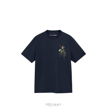 26 FW 바버 X 폴 스미스 그래픽 프린트 티셔츠 MTS1696NY91 TP458851493