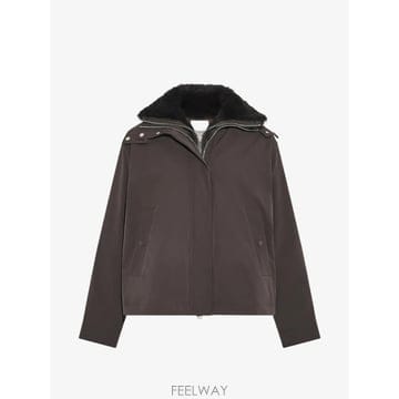 26 FW 이브살로몬 시어링 트리밍 후드 파카 27WFV04665U02W TP458840505