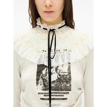26 FW 앤드뮐미스터 러플 레이스 트리밍 칼라 B0014578FA732 TP458893768