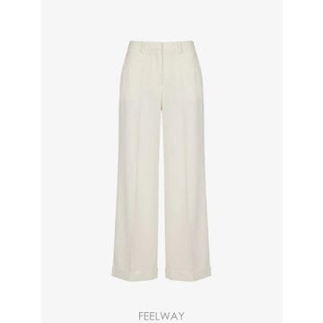 26 FW 파비아나필리피 pressed crease turn up trousers PAD226F7240000