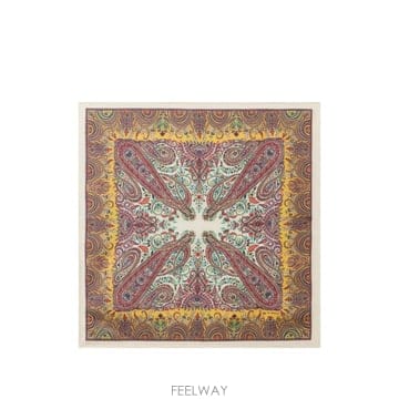 26 FW 에트로 페이즐리 프린트 실크 포켓 스퀘어 스카프 MAUA0004AK1BA TP454698808