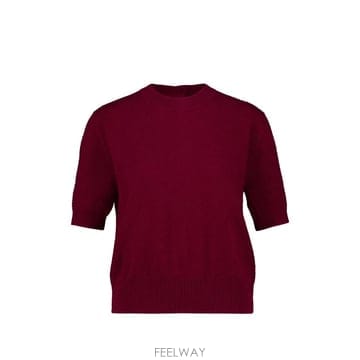 26 FW 알투자라 오토 버튼 백 반소매 스웨터 F2268806KKS006 TP457773514