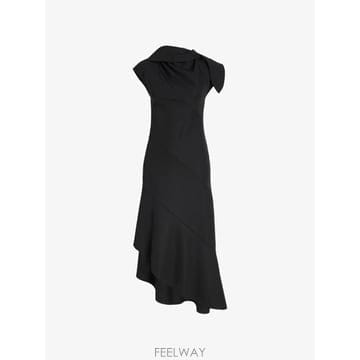 26 FW 프로엔자슐러 엘로딘 트로피컬 울 드레스 R2643005AY215 TP458181158