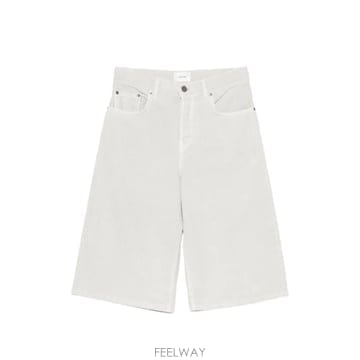 26 FW Haikure 뉴 베키 로고 패치 데님 쇼츠 HEW03350GF146 TP455729806