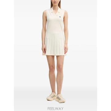 26 FW 라코스테 플리츠 민소매 미니 드레스 EF0615 TP455797728