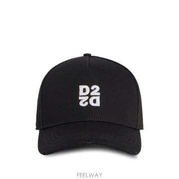 26 FW 디스퀘어드2 로고 자수 베이스볼 캡 모자 BCM096405C00001 TP454982800