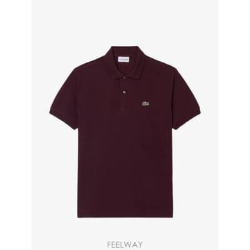 26 FW 라코스테 로고 패치 폴로 셔츠 L1212 TP458177711