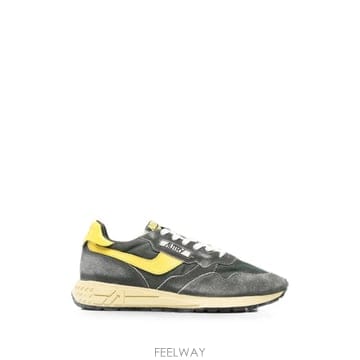 26 FW 오트리 릴윈드 스웨이드 패널 스니커즈 WWLMGQ06 TP454697020