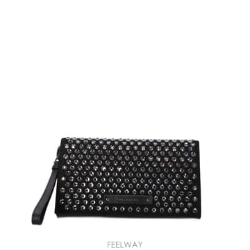 26 FW 칼라거펠트 크리스털 장식 클러치 A3W303081RC TP454787533