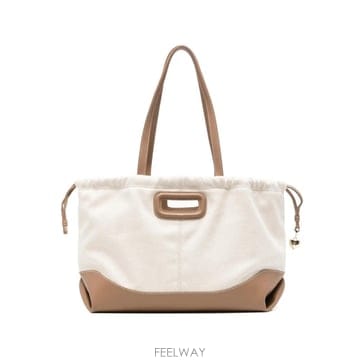 26 FW 마쥬 레더 트리밍 드로스트링 토트 백 MFASA01440 TP455165579