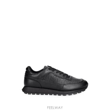 26 FW Armani Exchange 엠보스드 로고 페블 이펙트 스니커즈 XM003644AF29408 TP