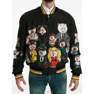 Dolce&Gabbana 26 FW ��ü�ذ��ٳ� �Ǳ� ī�� ����Ʈ ���� ��Ŷ JKT2609 TP45844230726 FW ��ü�ذ��ٳ� �Ǳ� ī�� ����Ʈ ���� ��Ŷ JKT2609 