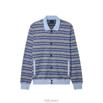 26 FW 폴스미스 스트라이프 버튼 업 가디건 M2R218ZW22718 TP456666010