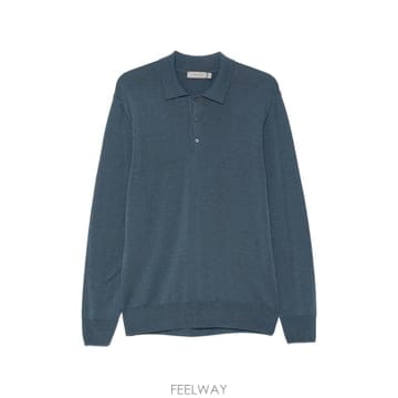 26 FW Canali 긴소매 폴로 스웨터 MK01149C0017 TP457876855