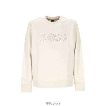 26 FW 보스 로고 프린트 스웨터 50565651 TP457285958