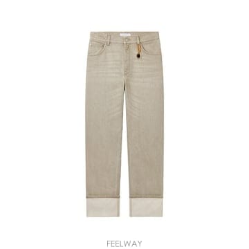 26 FW 스텔라 매카트니 로고 패치 턴업 진 6D04933SQH67 TP455703759