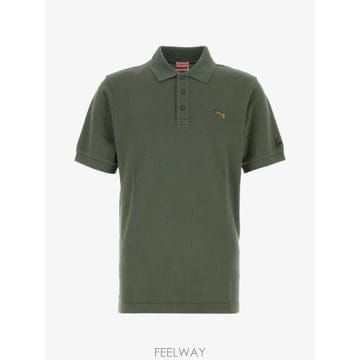 26 FW 겐조 점핑 타이거 슬림 폴로 셔츠 FG65PO1594PU TP457875588