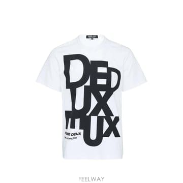 26 FW 꼼데가르송 로고 프린트 반소매 티셔츠 DQT002 TP455557680