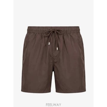 26 FW Fedeli 로고 패치 드로스트링 웨이스트 쇼츠 00320 TP457619882