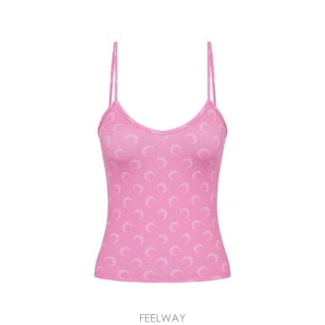 26 FW 마린세르 문 프린트 저지 스트랩 탑 WTO508ACJER0001PK30 TP454544479