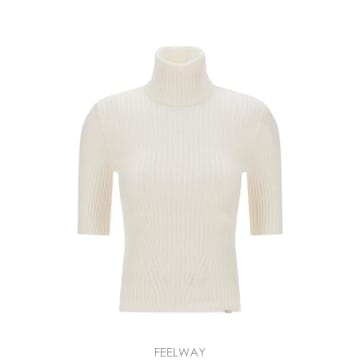 26 FW 에르노 골지 니트 반소매 스웨터 ML000085D70387 TP457937692