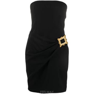 Moschino 26 FW ��Ű�� ��Ŭ ������ ��Ʈ������ �巹�� A04490425 TP45676668126 FW ��Ű�� ��Ŭ ������ ��Ʈ������ �巹�� A04490425
