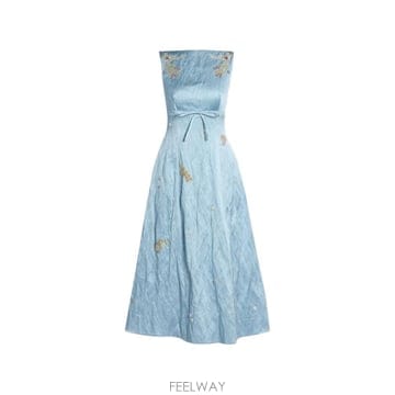 ERDEM 26 FW ������ embroidered textured dress AW26D28450924013 TP459426 FW ������ embroidered textured dress AW26D284509240