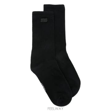 26 FW 산드로 로고 패치 양말 SHABO01053 TP454750411