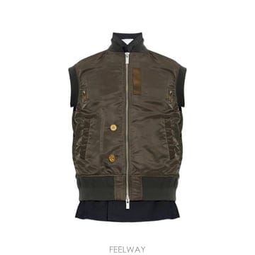 26 FW 사카이 레이어드 하이브리드 베스트 2608717 TP458157465