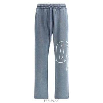 26 FW 오프화이트 아웃라인 애로우 트랙팬츠 OMCH05AF25FLE0014A01 TP457102054