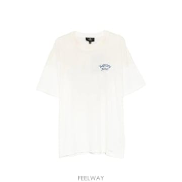 26 FW 리프리젠트 듀얼리티 로고 프린트 디스트레스드 코튼 티셔츠 MLM101189 TP457900475