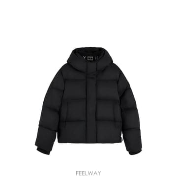 26 FW 타미힐피거 로고 자수 다운 재킷 WW0WW51515 TP459455016