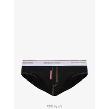 26 FW 디스퀘어드2 로고 코튼 브리프 D9L8063500 TP457833742