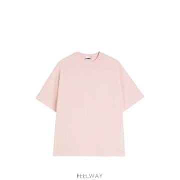 26 FW 질샌더 박시 핏 로고 프린트 티셔츠 J22GC0277J20348 TP456183627