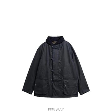 26 FW 바버 맥데일 왁스 코튼 코듀로이 칼라 재킷 MWX2577 TP458548788