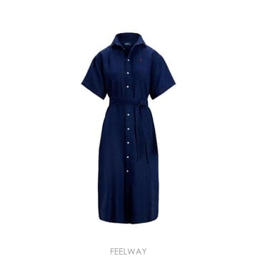 26 FW 폴로 랄프로렌 belted midi dress 211B20832001 TP459717997