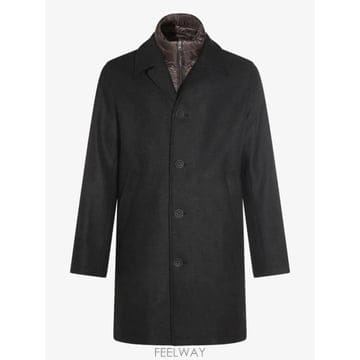 26 FW 에르노 버튼 클로저 탈부착식 라이너 코트 CA000215U33432R9490 TP456846300