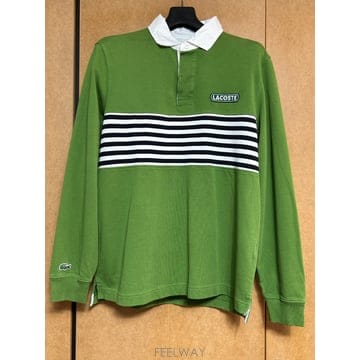 라코스테 새상품 그린 폴로 셔츠 US(M)
