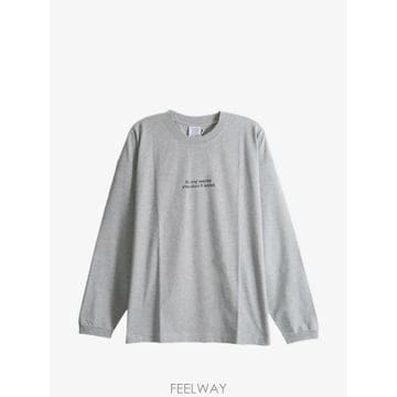 26 FW 베트멍 슬로건 프린트 긴소매 티셔츠 MH27LS265G TP456728682