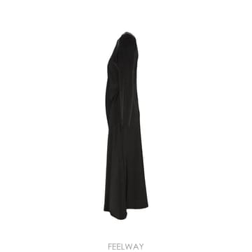 26 FW 아르마니 긴소매 개더 맥시 드레스 EW005489AF17153 TP458475757