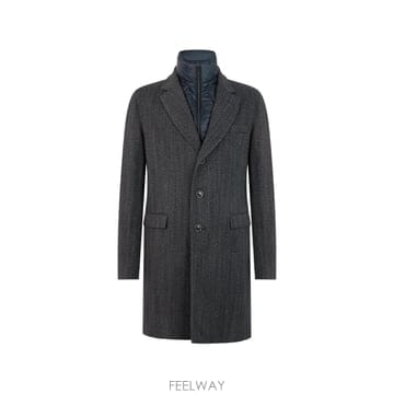 26 FW 에르노 패딩 패널 노치드 칼라 코트 CA000155U33350 TP459452057