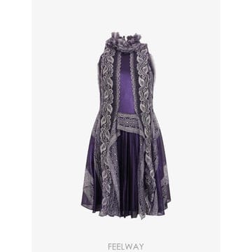 Alberta Ferretti 26 FW �˺���Ÿ�䷹Ƽ �μҸ� �̴� �巹�� A04405128 TP45733574326 FW �˺���Ÿ�䷹Ƽ �μҸ� �̴� �巹�� A04405128 TP45