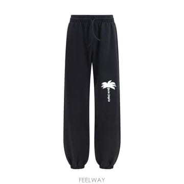 Palm Angels 26FW �ʾ����� �ĵ� Ƽ���� PAMCH001FL005 1003 BLACK26FW �ʾ����� �ĵ� Ƽ���� PAMCH001FL005 1003 BLACK