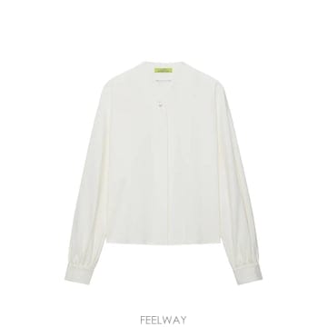 | Other Brand | 26 FW Shanghai Tang frog button pleated sleeve blouse B2WRB326 FW Shanghai Tang frog button pleated sleeve blouse 