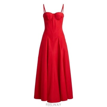 Ralph Lauren 26 FW Ralph Lauren Collection ������ ���İ�Ƽ ��Ʈ�� �̵� �巹�� 290P16049026 FW Ralph Lauren Collection ������ ���İ�Ƽ ��Ʈ�� 