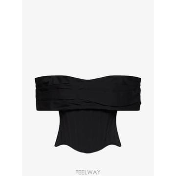 | Other Brand | 26 FW Giuseppe Di Morabito off the shoulder corset top 07FWT26 FW Giuseppe Di Morabito off the shoulder corset top