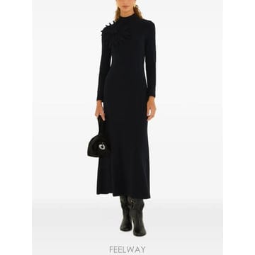 | Other Brand | 26 FW FARM Rio flower applique long sleeve maxi dress 37431426 FW FARM Rio flower applique long sleeve maxi dress 